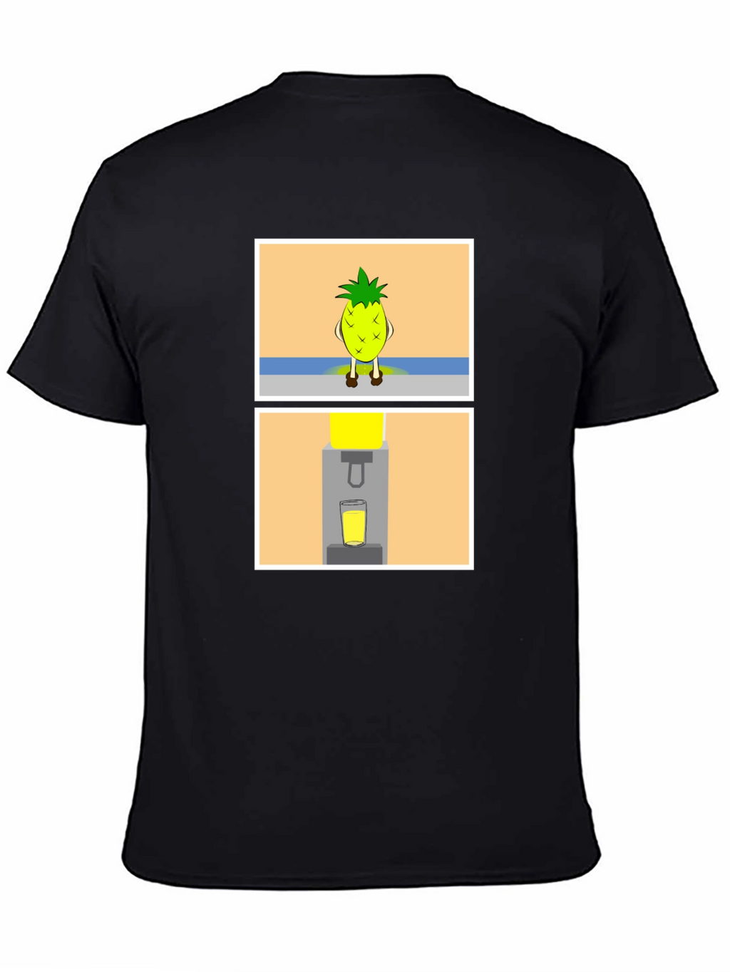 Pineapple Juice Graphic Tee - Fresh & Fun!