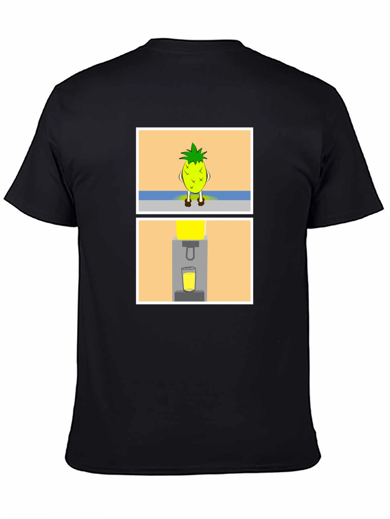 Pineapple Juice Graphic Tee - Fresh & Fun!