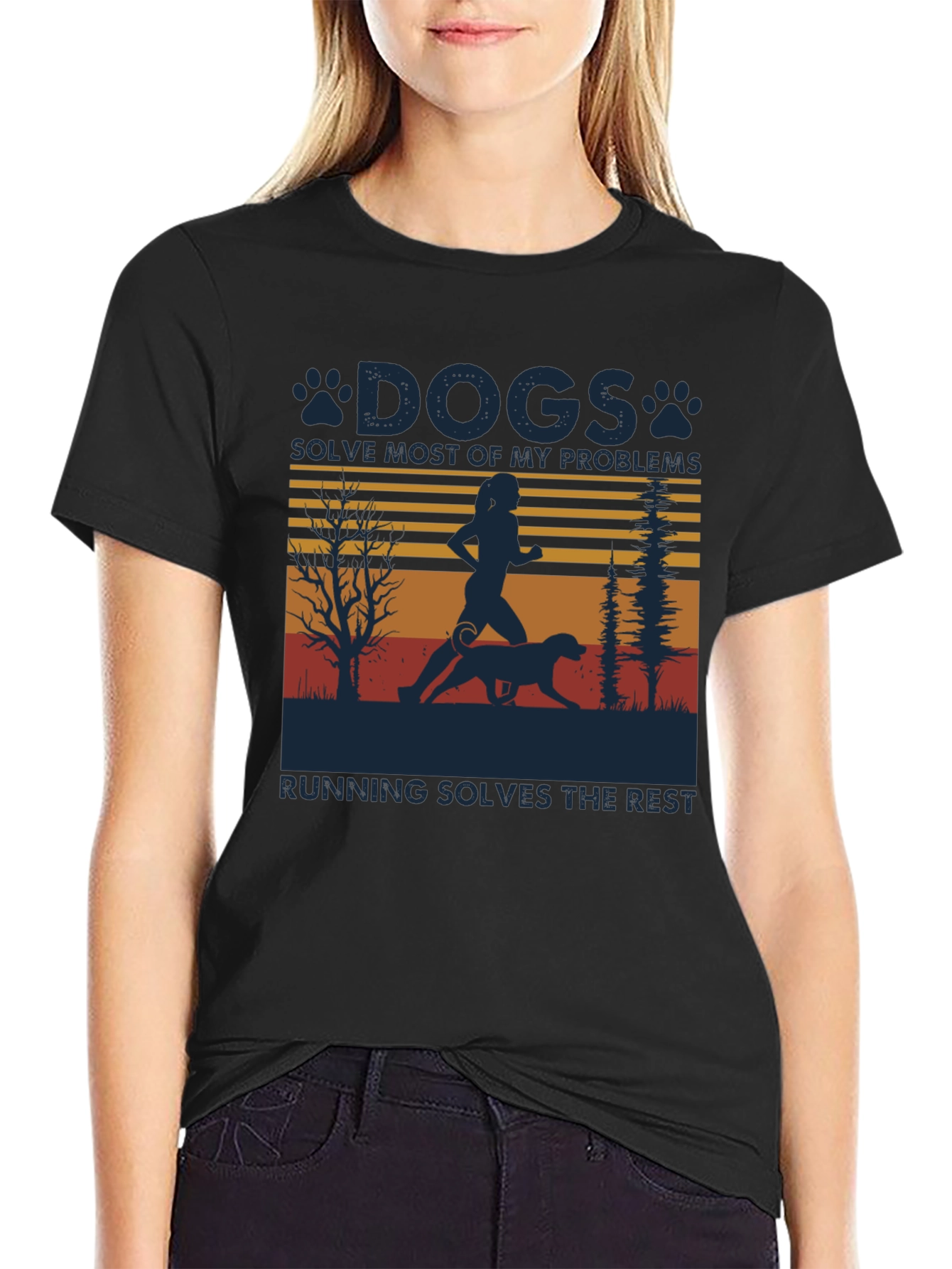 Dog Lover Running T-Shirt