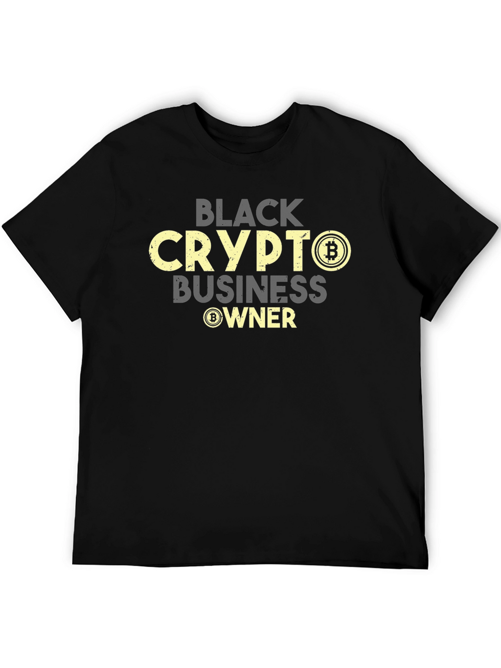 Black Crypto Business Owner T-Shirt