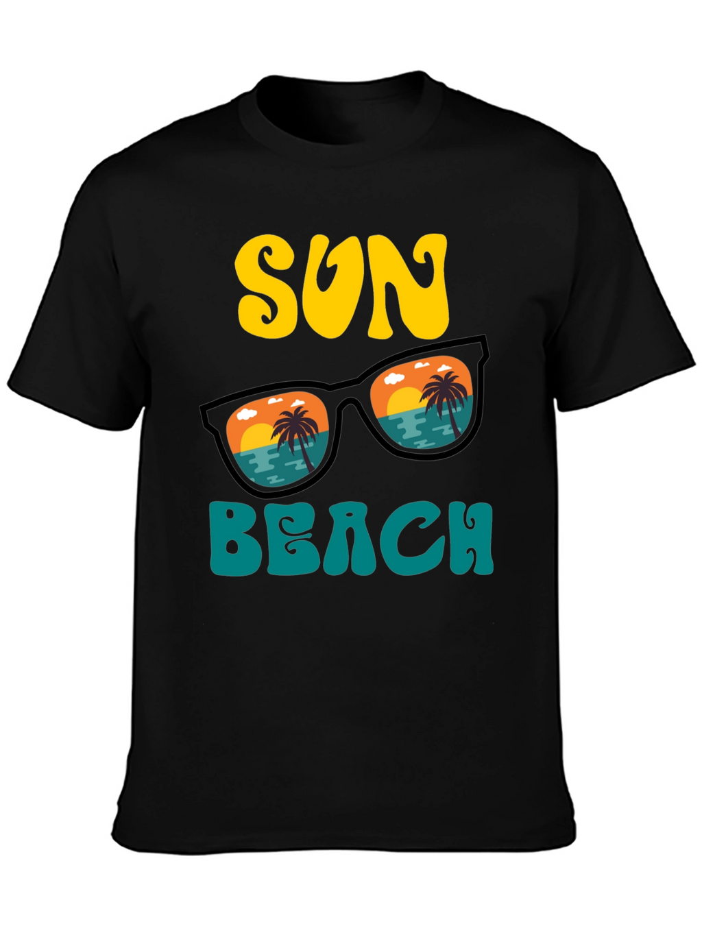 Retro Sun Beach Graphic Tee