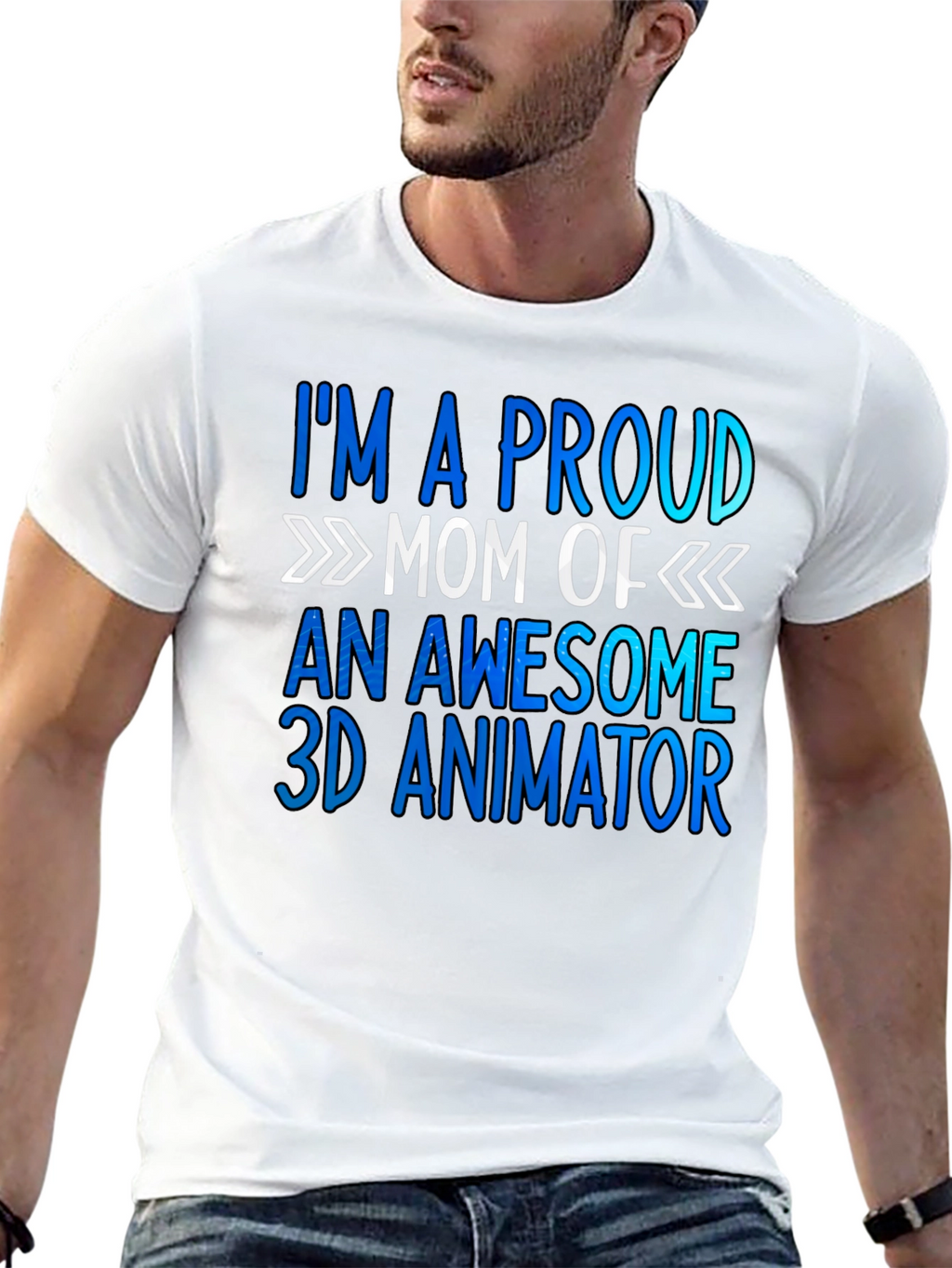 Proud Mom of 3D Animator T-Shirt