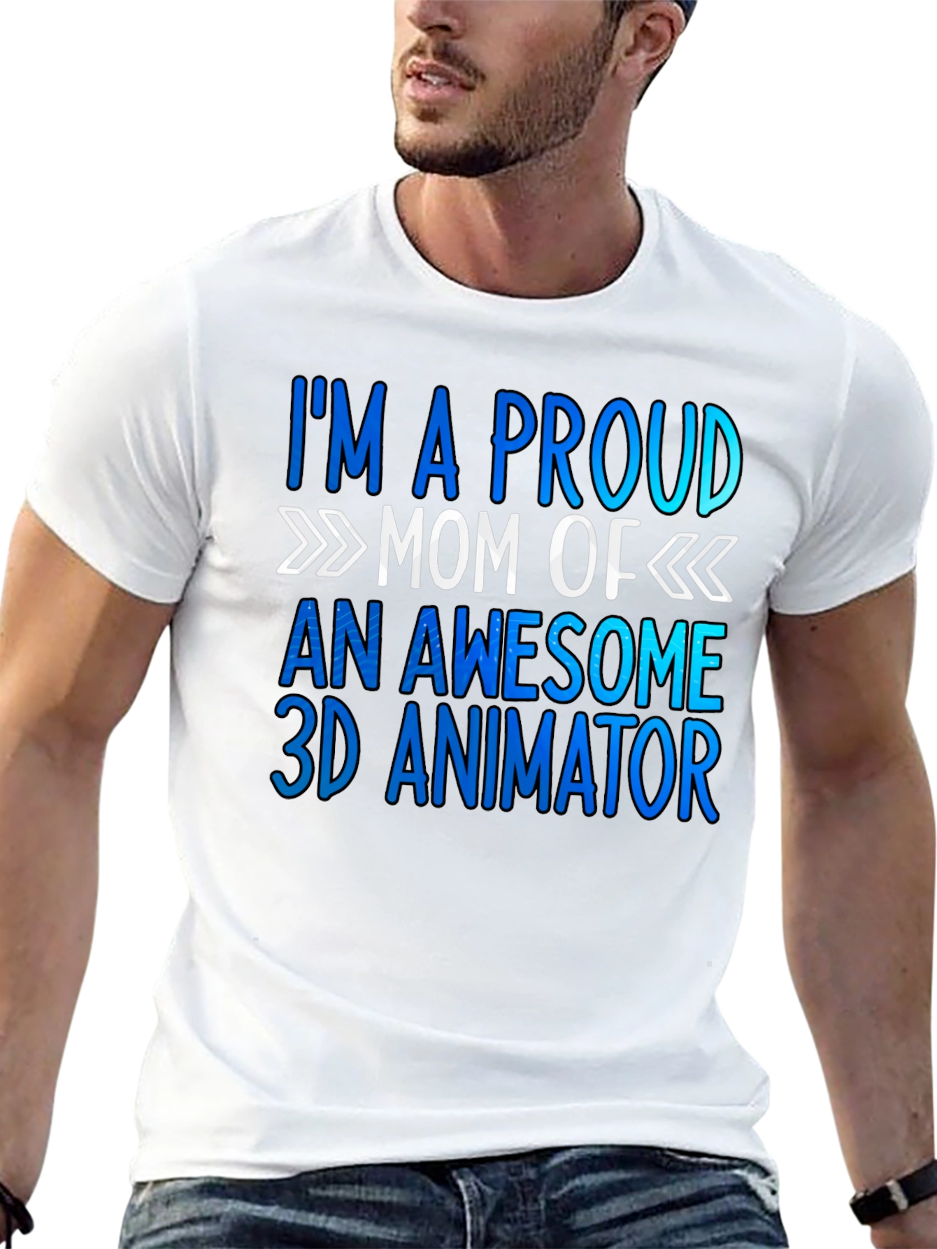 Proud Mom of 3D Animator T-Shirt