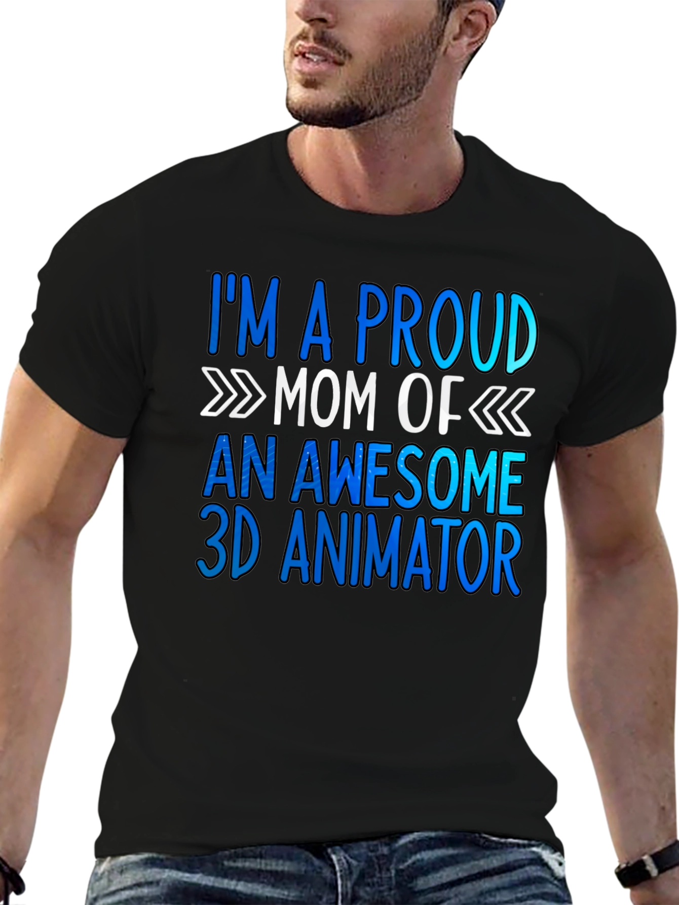 Proud Mom of 3D Animator T-Shirt