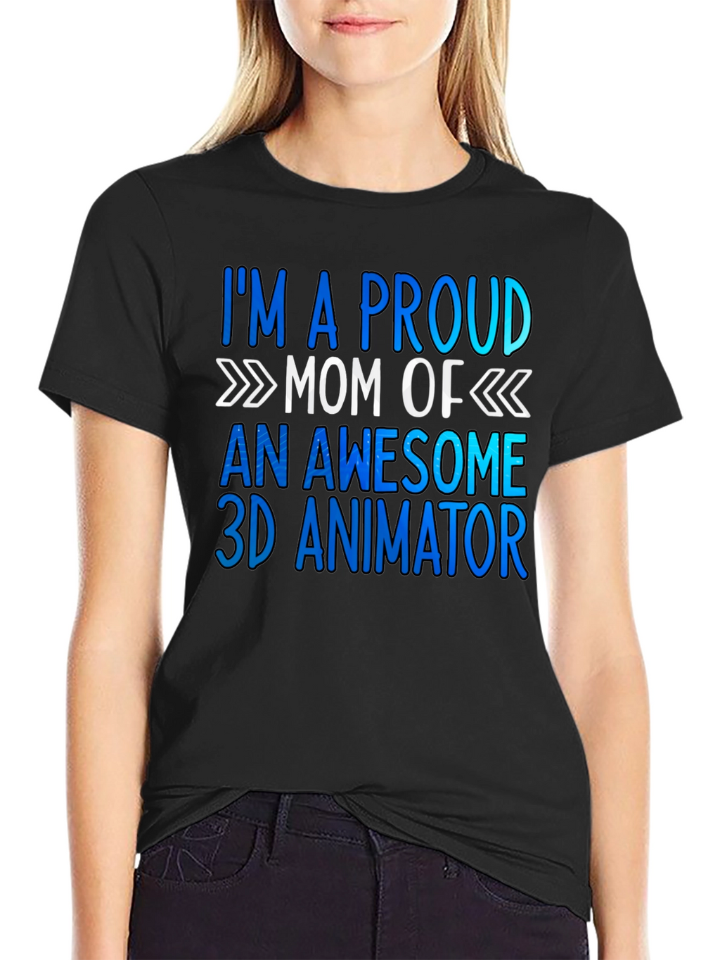 Proud Mom of 3D Animator T-Shirt