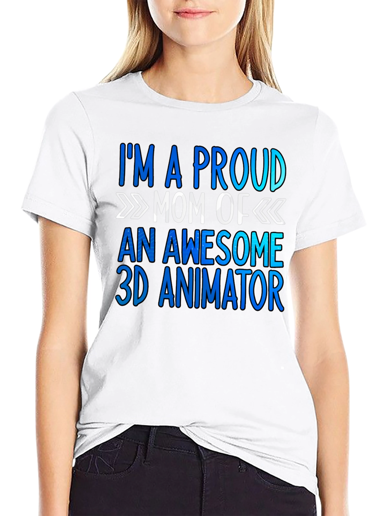 Proud Mom of 3D Animator T-Shirt