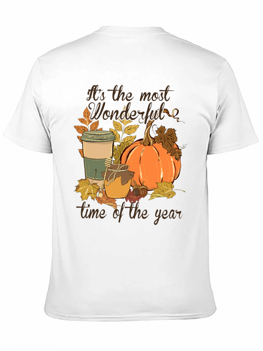 Fall Vibes Graphic Tee - Wonderful Time of Year
