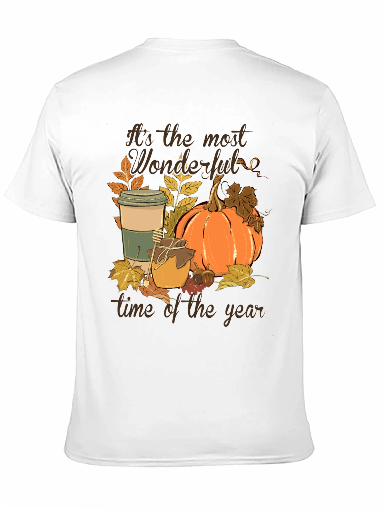 Fall Vibes Graphic Tee - Wonderful Time of Year