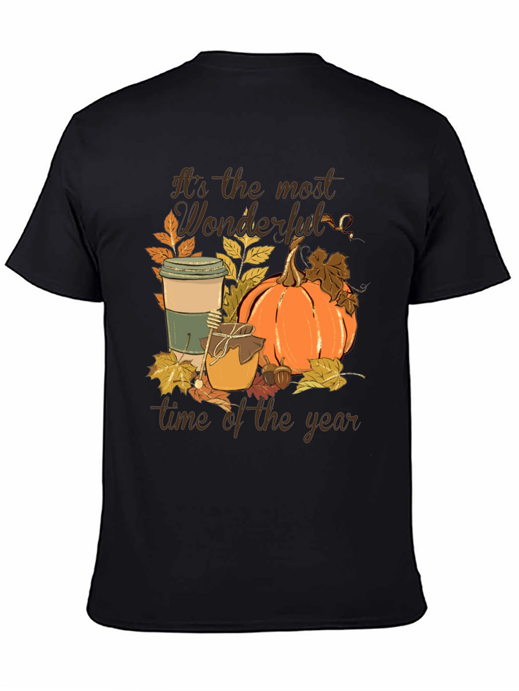 Fall Vibes Graphic Tee - Wonderful Time of Year