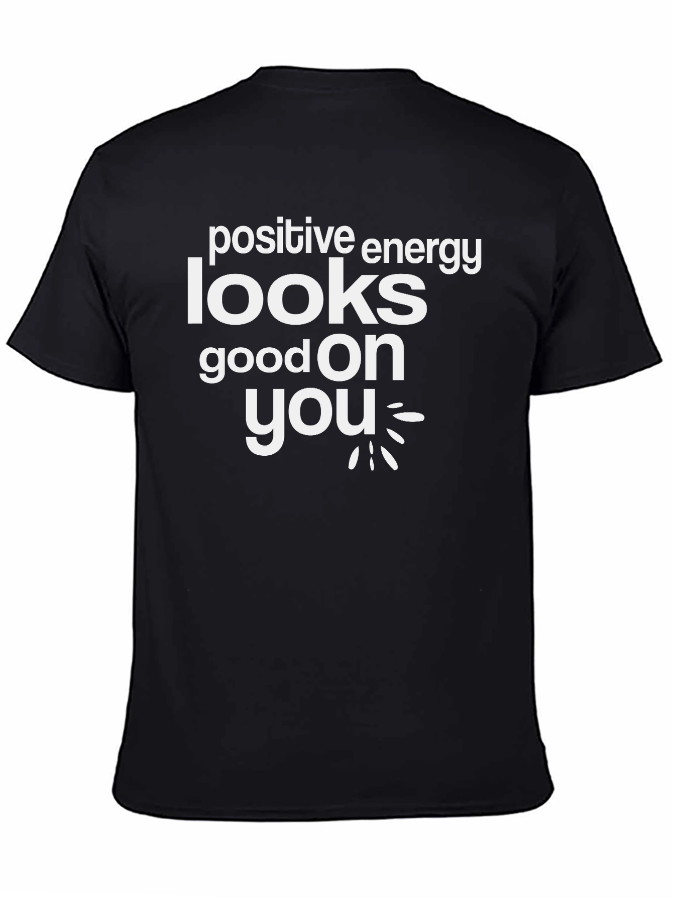 Positive Energy Black T-Shirt