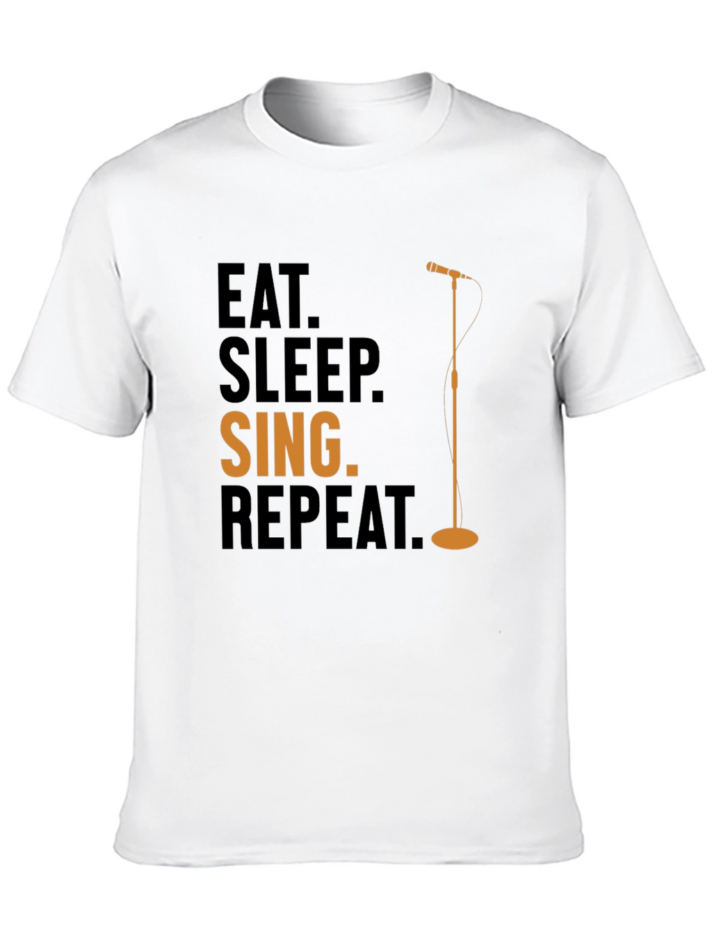 Eat Sleep Sing Repeat Graphic Tee