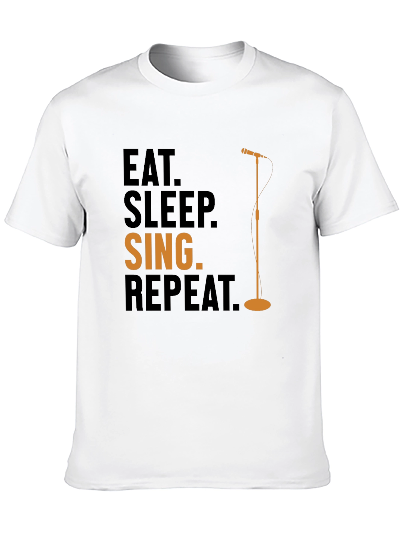 Eat Sleep Sing Repeat Graphic Tee