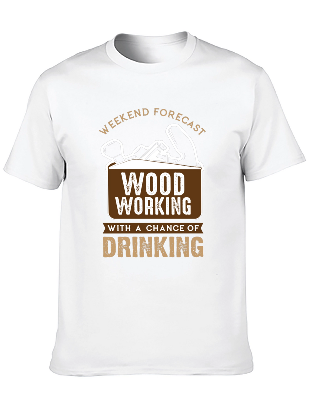 Weekend Forecast Woodworking T-Shirt