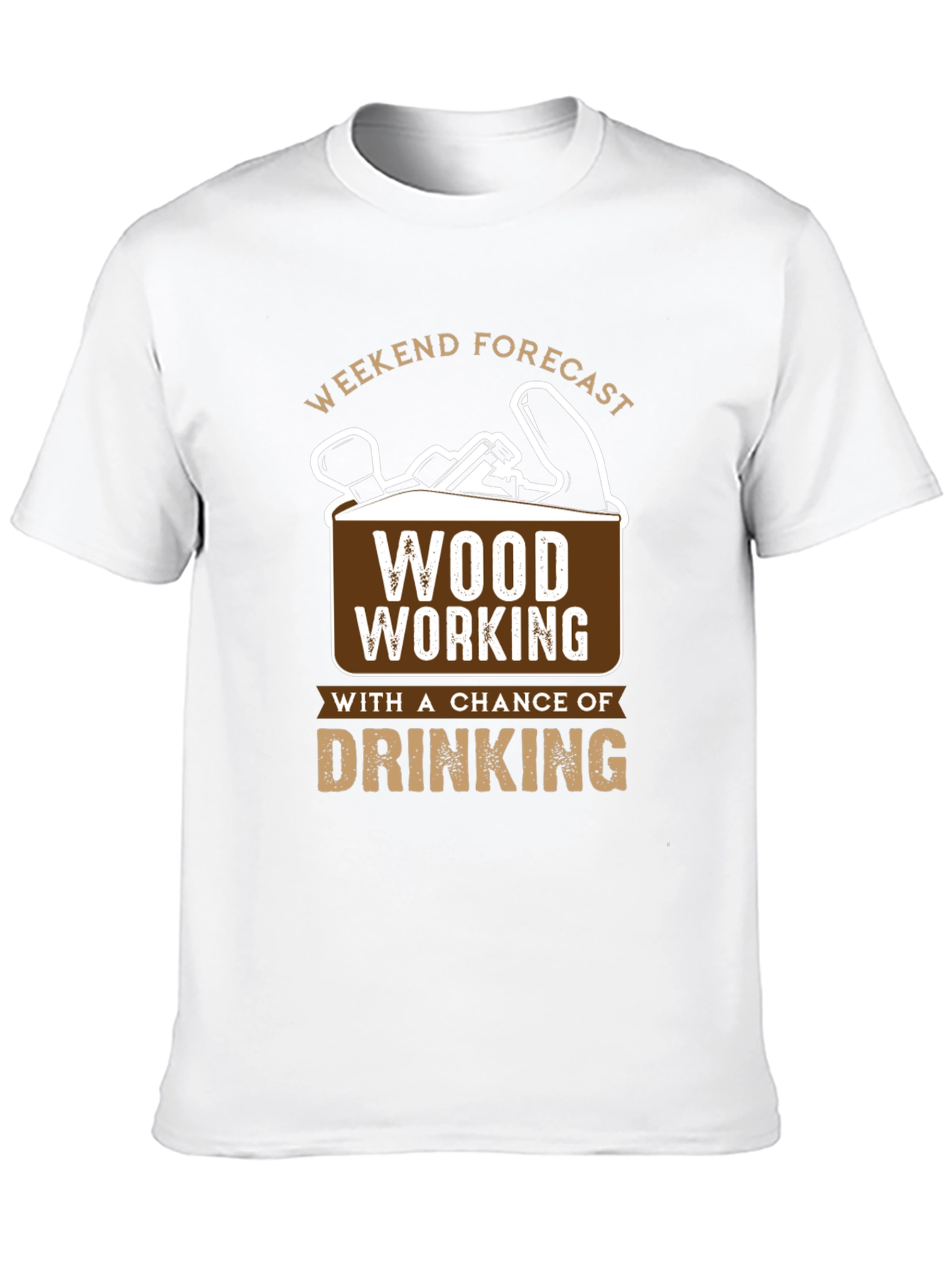 Weekend Forecast Woodworking T-Shirt