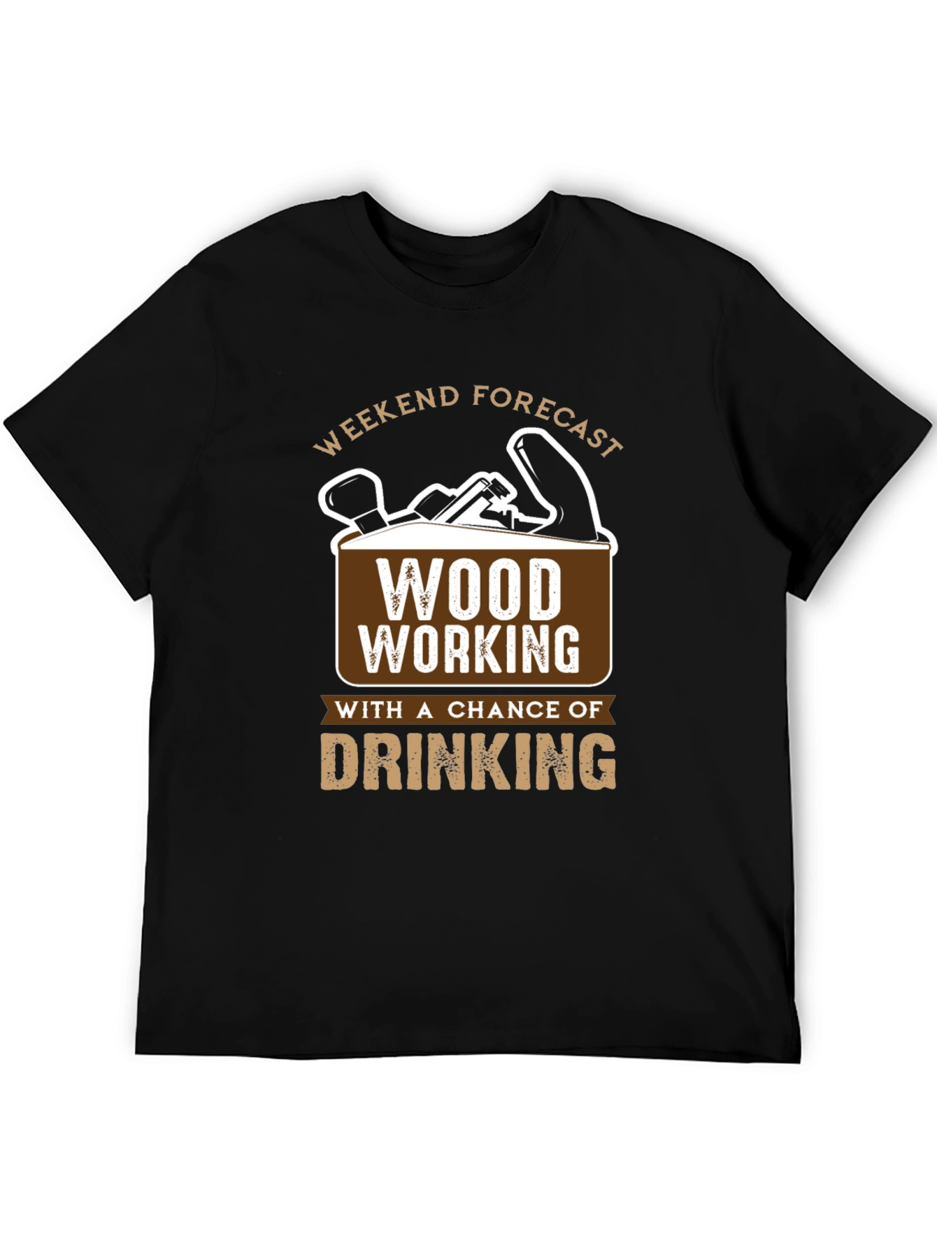 Weekend Forecast Woodworking T-Shirt