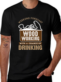 Weekend Forecast Woodworking T-Shirt