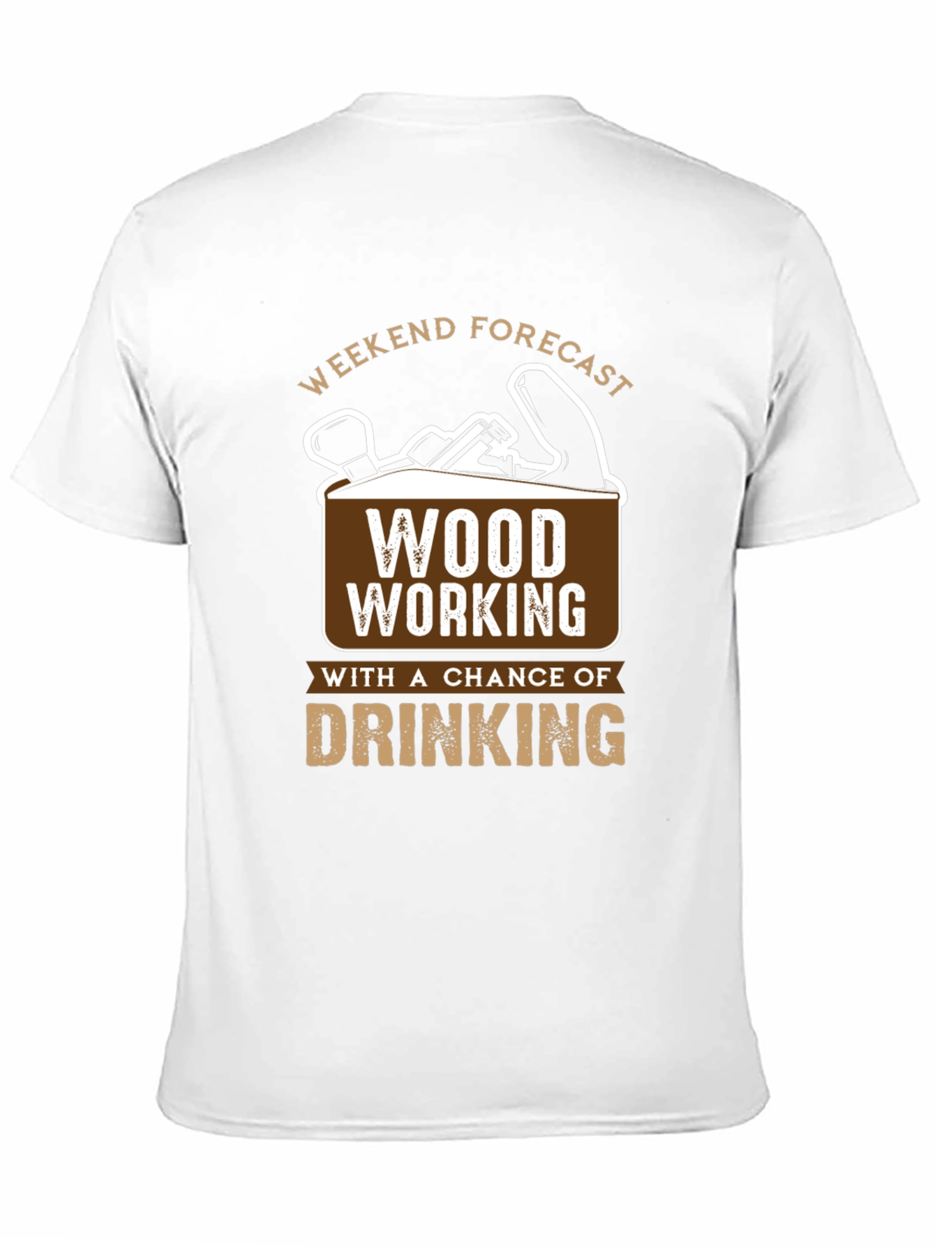 Weekend Forecast Woodworking T-Shirt