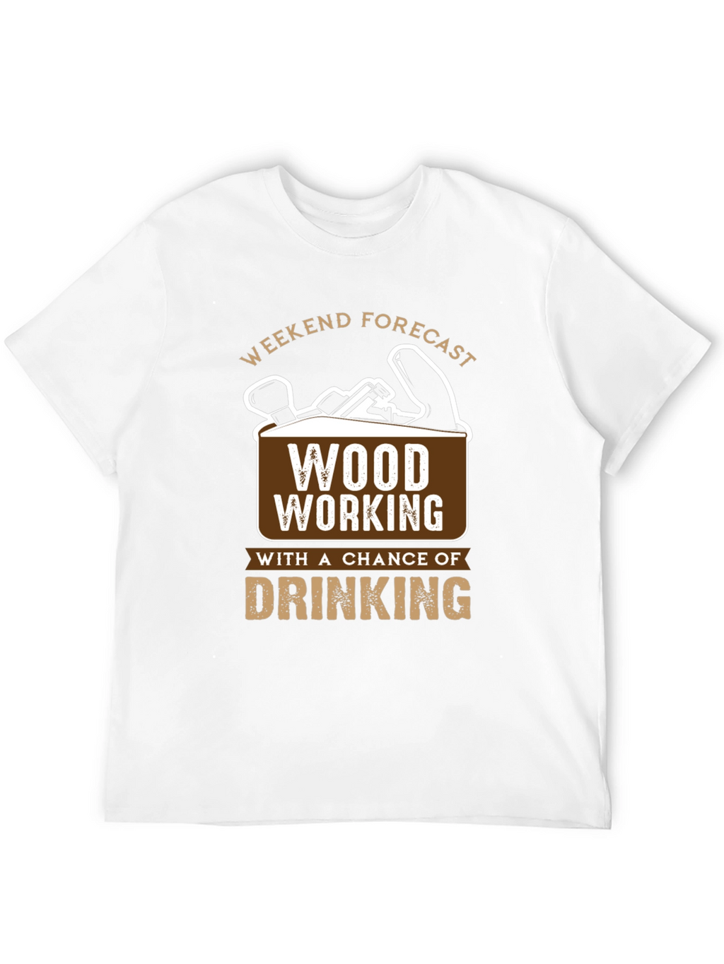 Weekend Forecast Woodworking T-Shirt