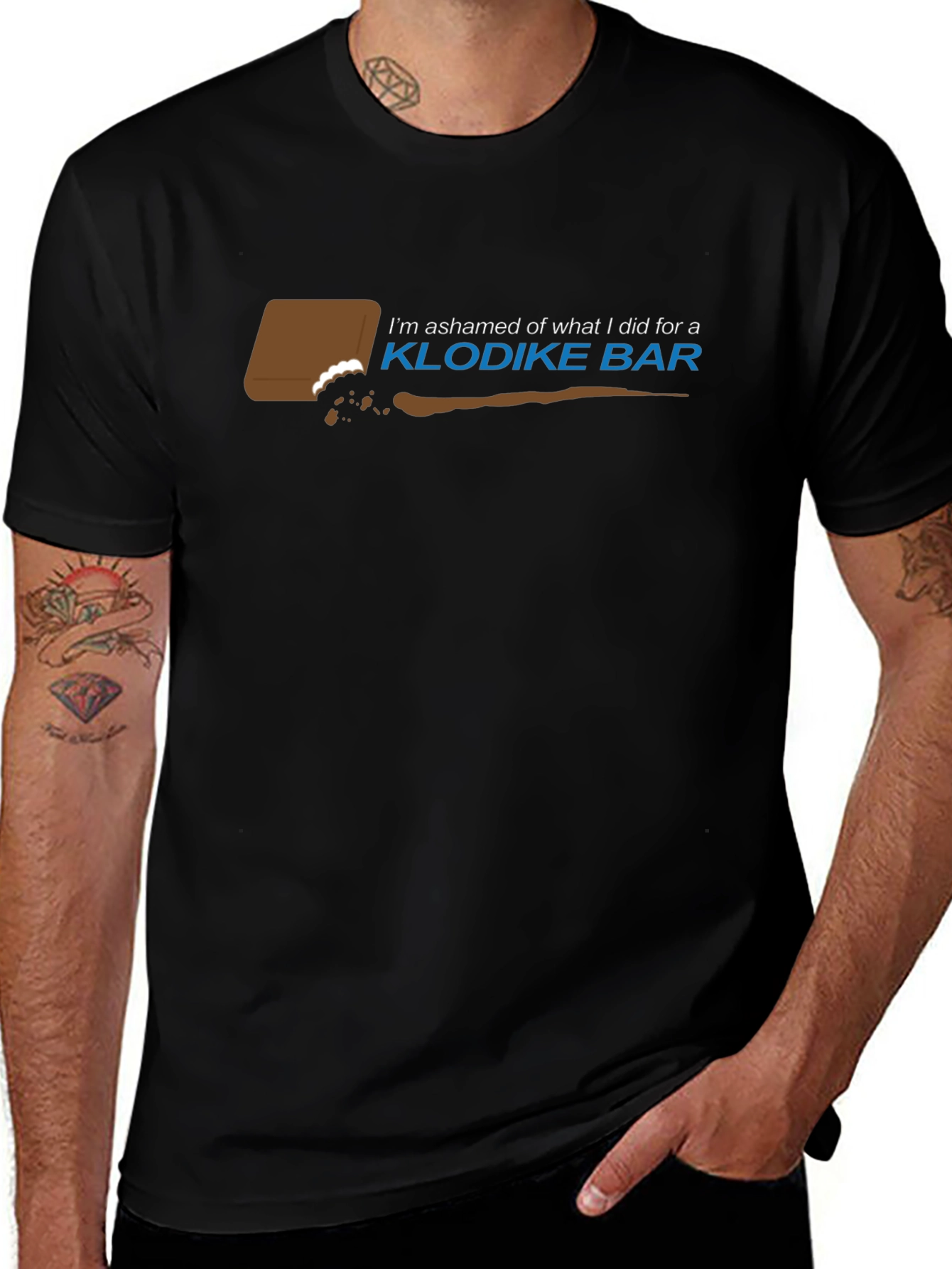 Klondike Bar Graphic T-Shirt - Funny Novelty Tee