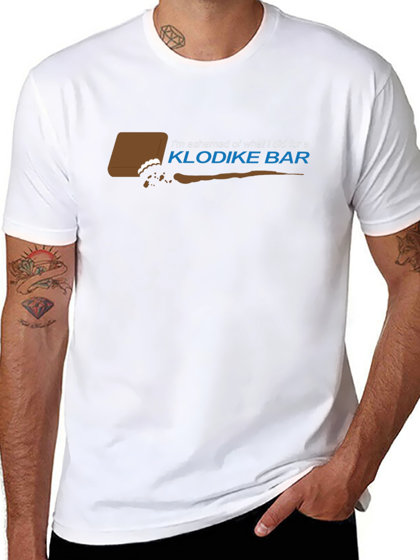 Klondike Bar Graphic T-Shirt - Funny Novelty Tee