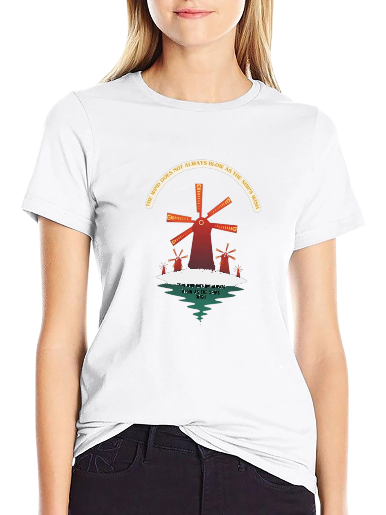 Windmills Graphic T-Shirt - Ships Wish