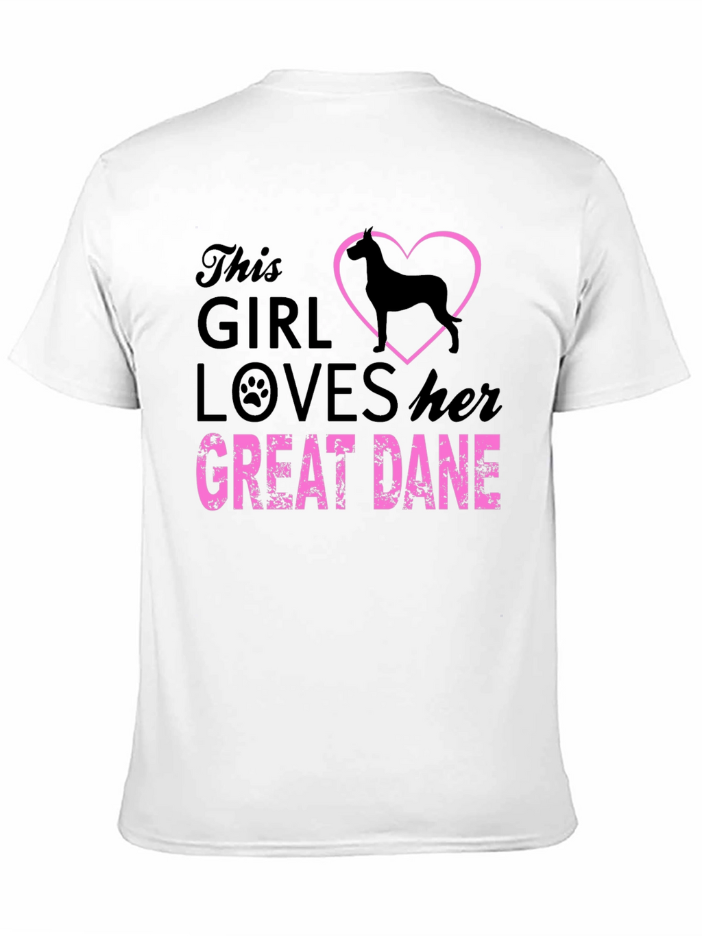 This Girl Loves Her Great Dane T-Shirt