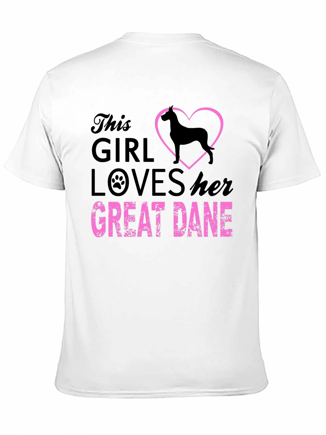 This Girl Loves Her Great Dane T-Shirt