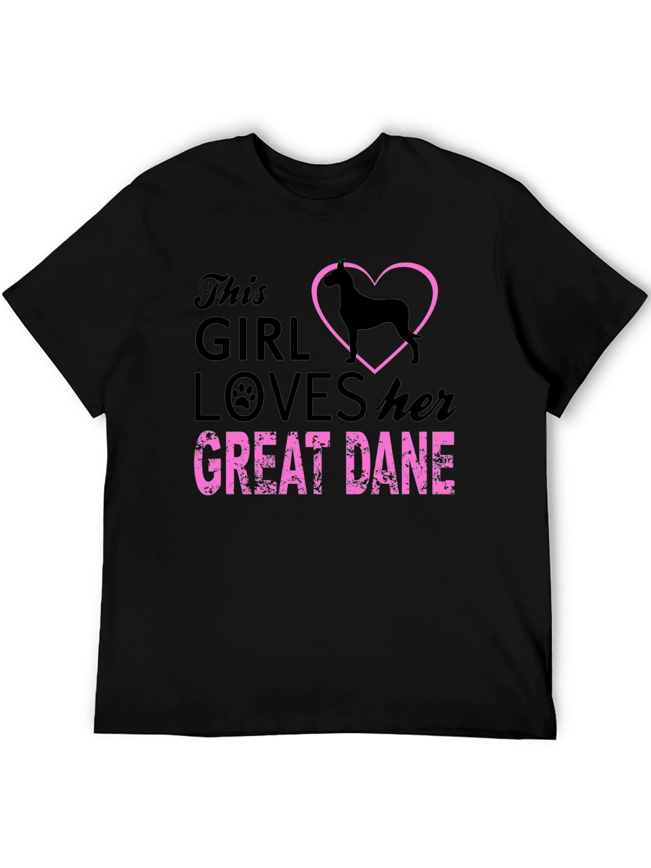 This Girl Loves Her Great Dane T-Shirt