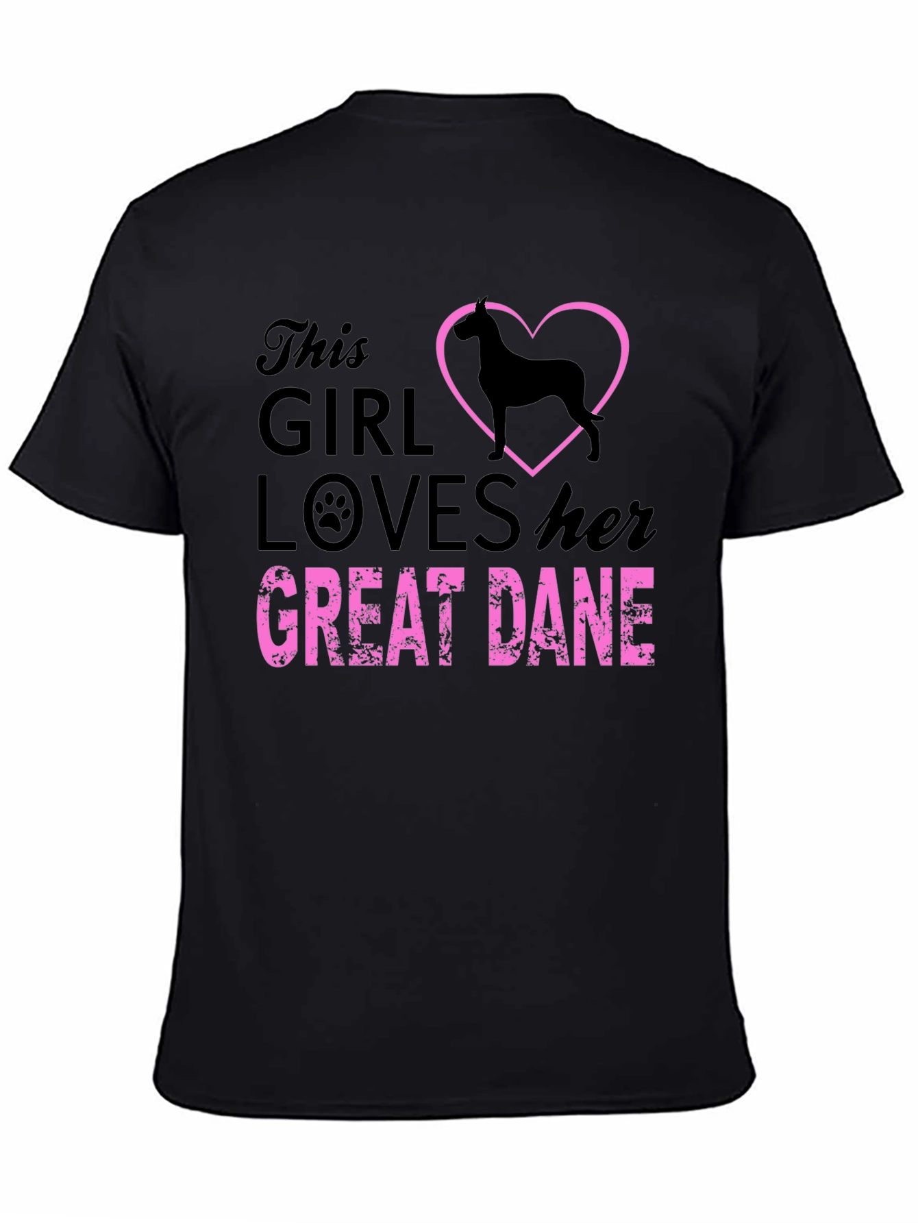 This Girl Loves Her Great Dane T-Shirt