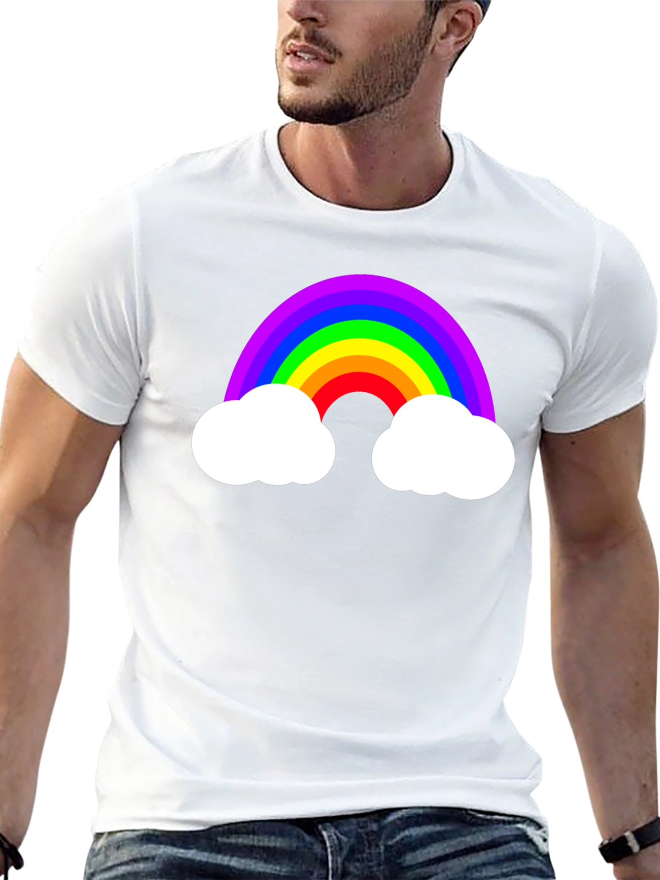 Rainbow Graphic Tee - Pride Comfort