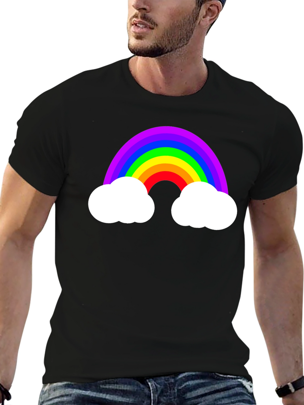 Rainbow Graphic Tee - Pride Comfort