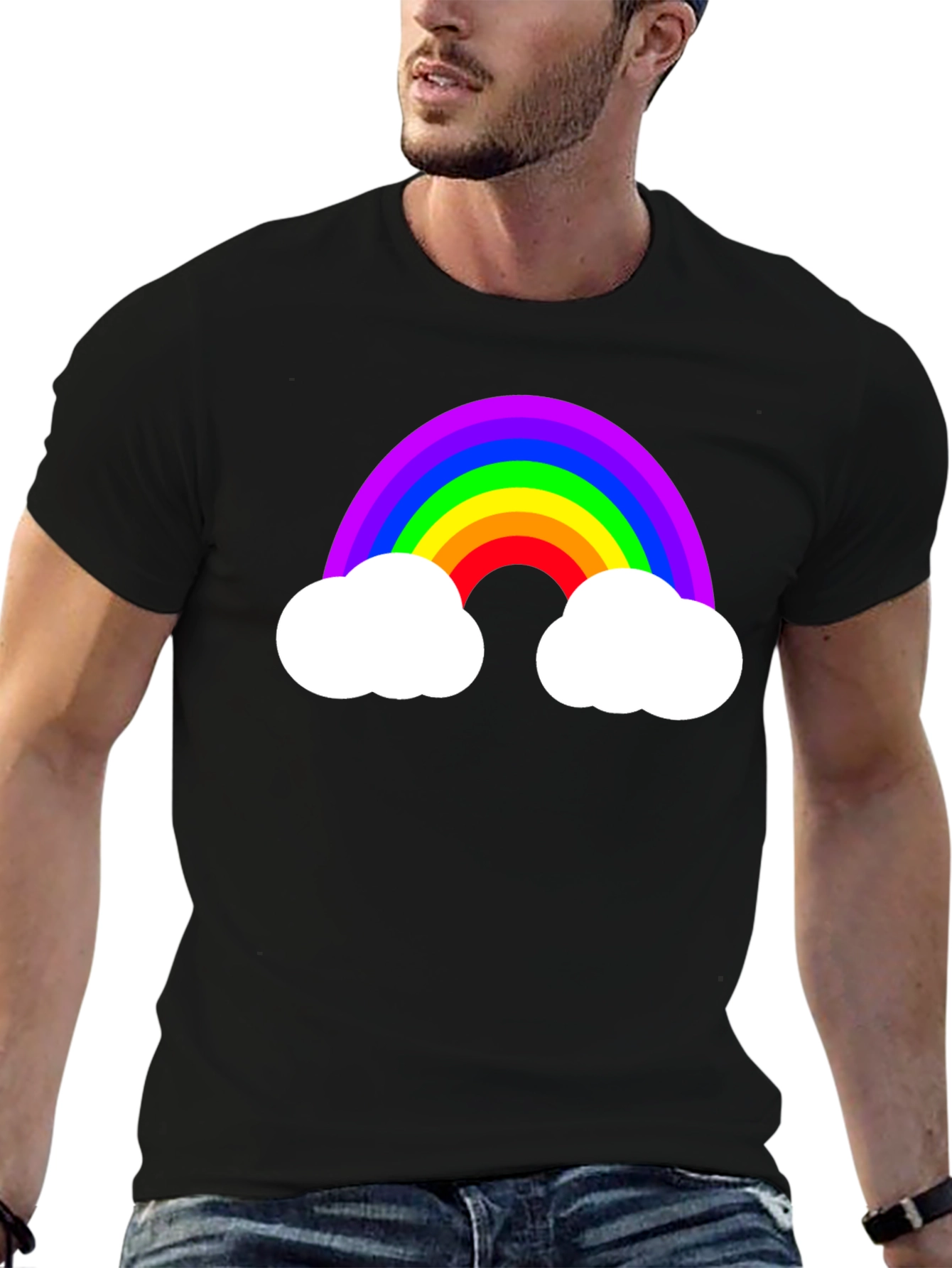 Rainbow Graphic Tee - Pride Comfort