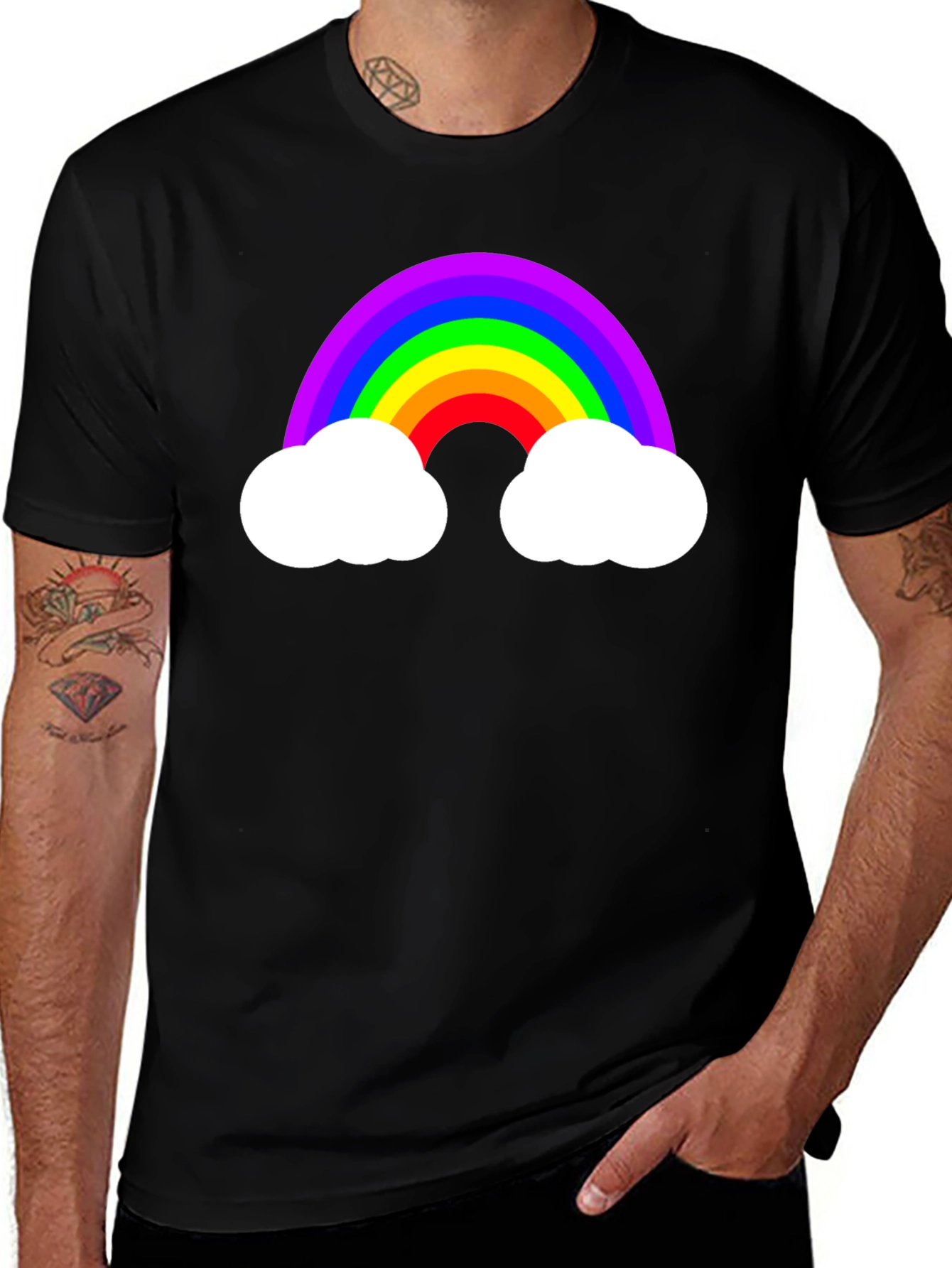 Rainbow Graphic Tee - Pride Comfort