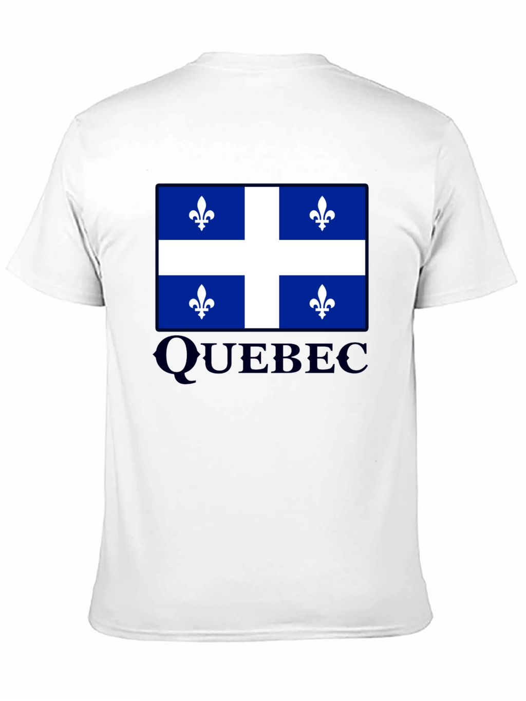 Quebec Flag T-Shirt Canada Pride Fleur-de-lis