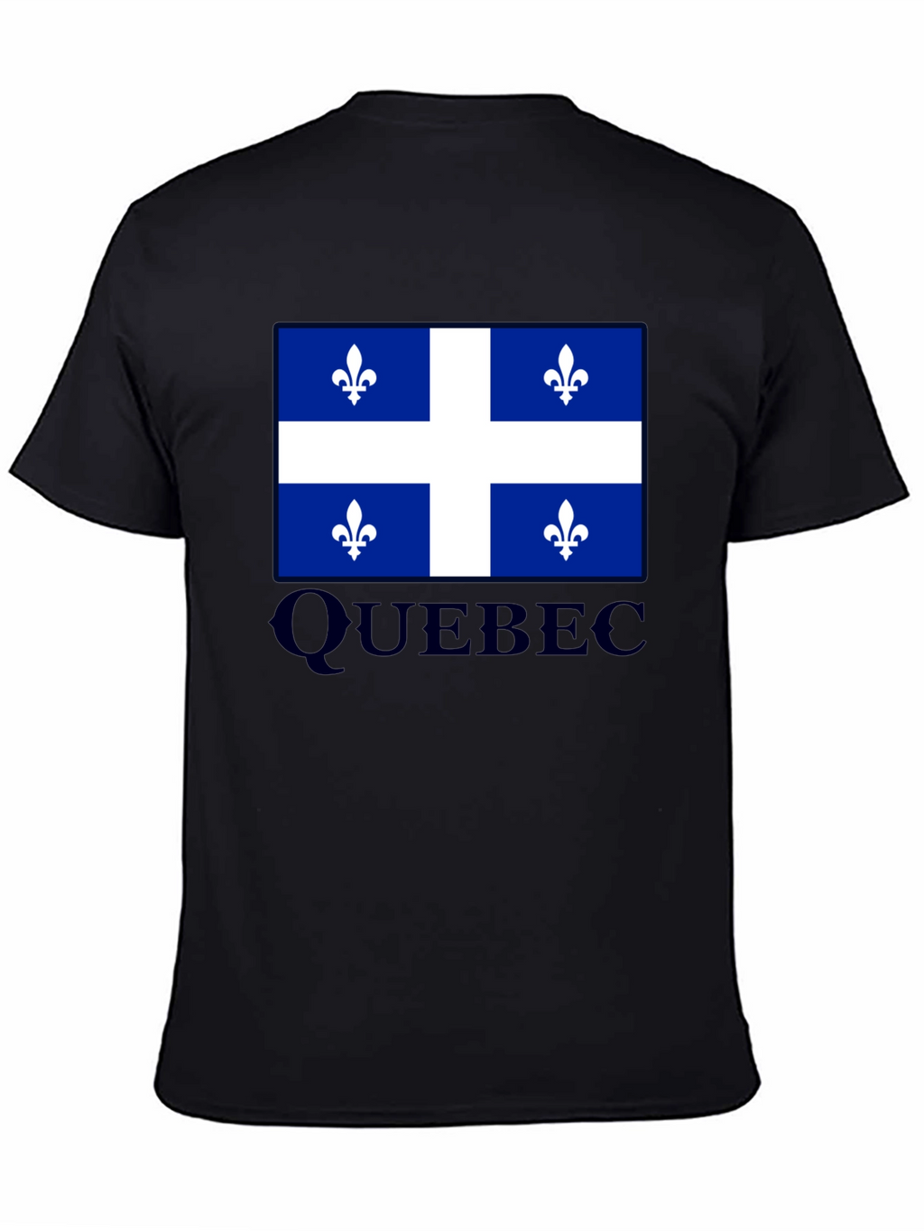 Quebec Flag T-Shirt Canada Pride Fleur-de-lis