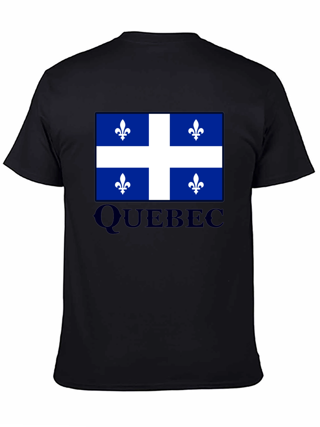 Quebec Flag T-Shirt Canada Pride Fleur-de-lis