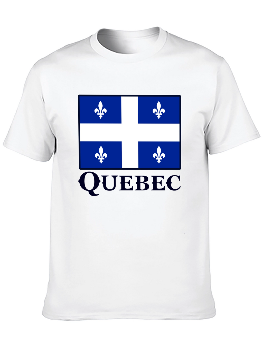 Quebec Flag T-Shirt Canada Pride Fleur-de-lis