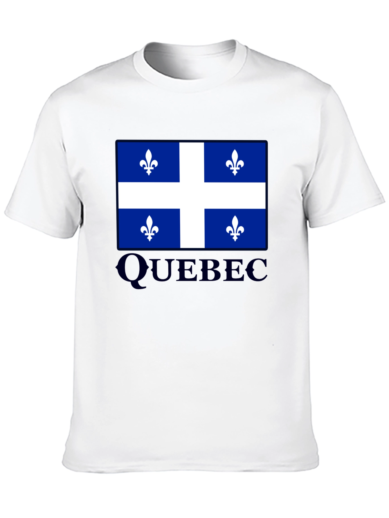 Quebec Flag T-Shirt Canada Pride Fleur-de-lis