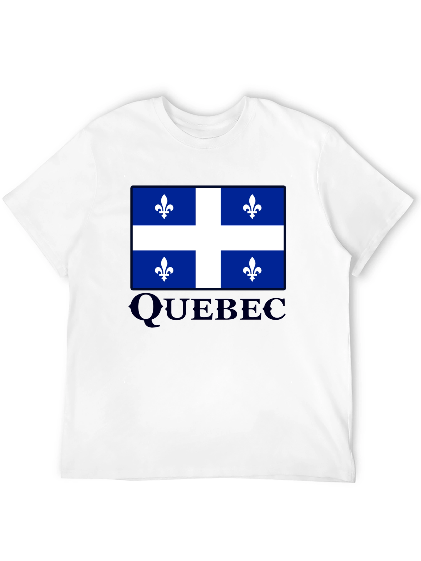 Quebec Flag T-Shirt Canada Pride Fleur-de-lis