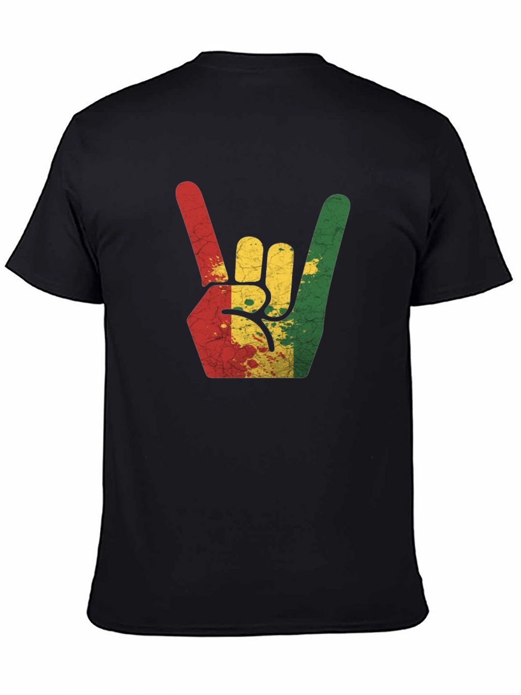 Rasta Hand Sign T-Shirt - Reggae Rock Tee