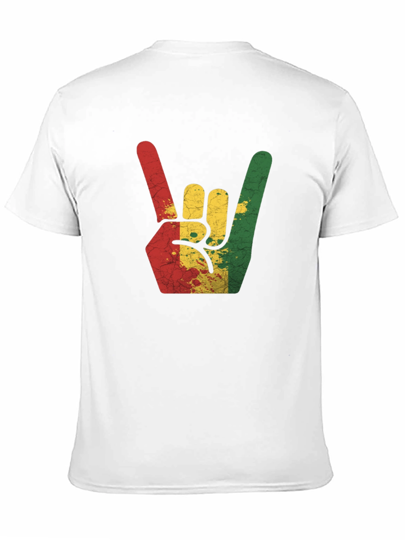 Rasta Hand Sign T-Shirt - Reggae Rock Tee