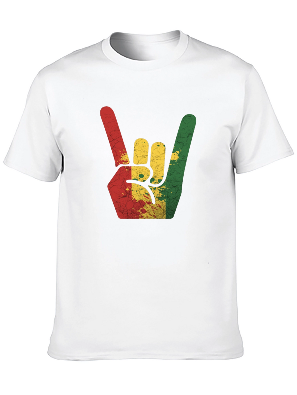 Rasta Hand Sign T-Shirt - Reggae Rock Tee