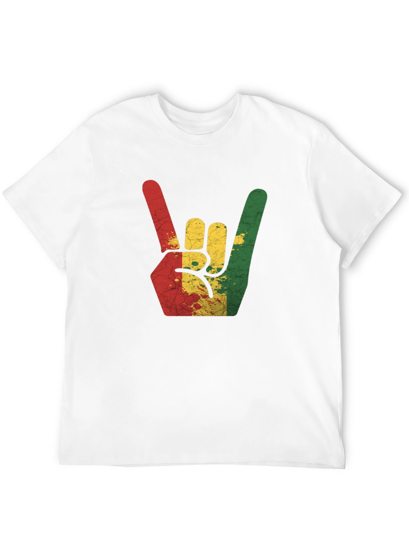 Rasta Hand Sign T-Shirt - Reggae Rock Tee