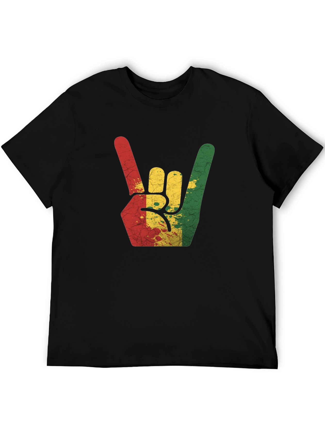 Rasta Hand Sign T-Shirt - Reggae Rock Tee