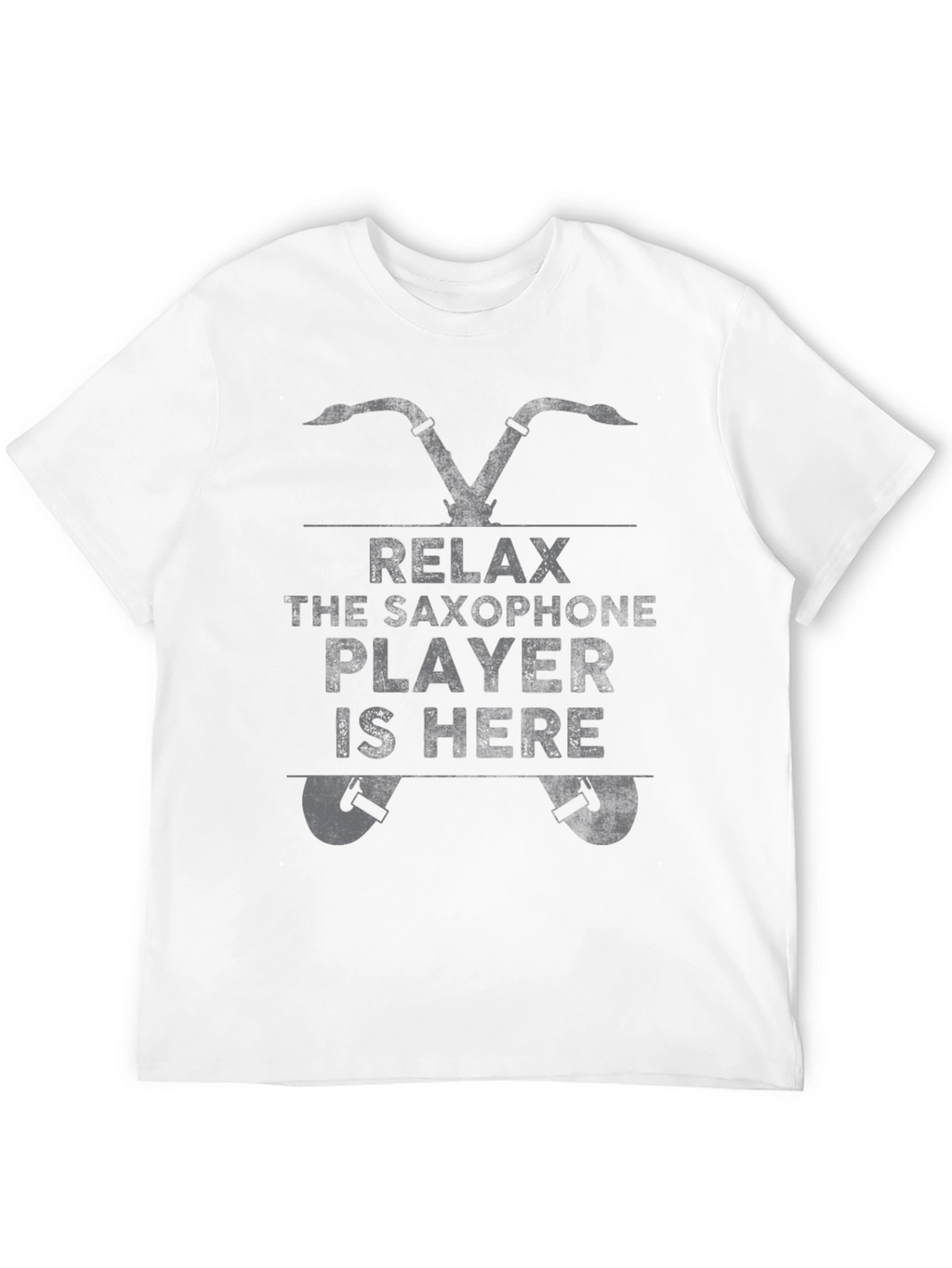 Relax Saxophone Player Novelty T-Shirt