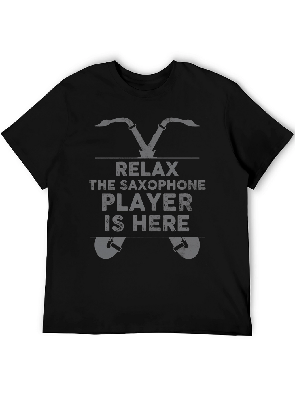 Relax Saxophone Player Novelty T-Shirt