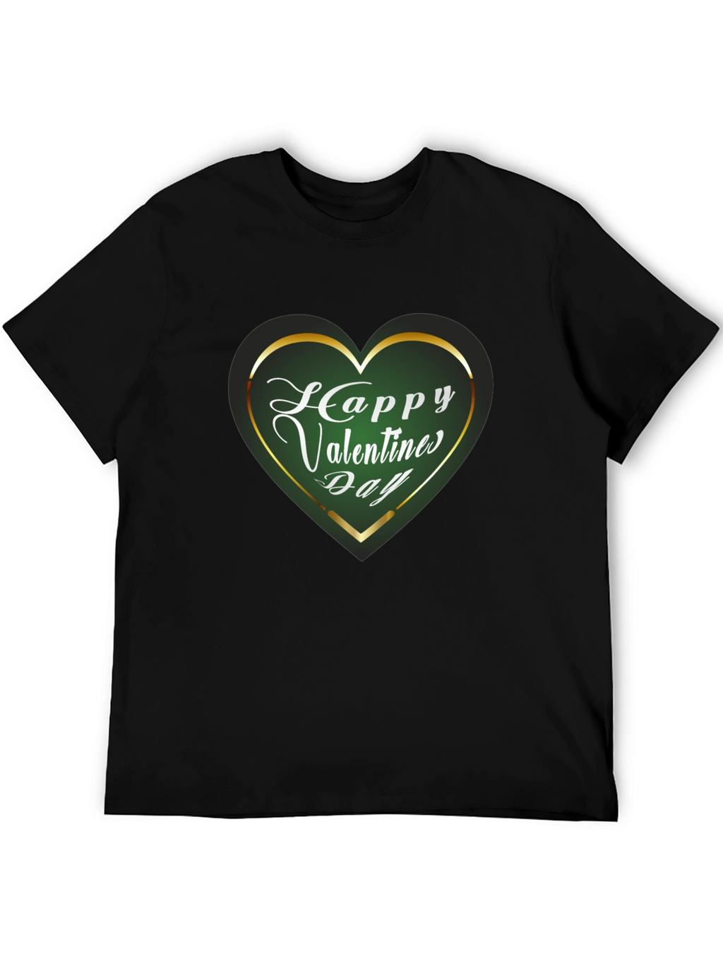 Happy Valentines Day Heart Graphic T-Shirt