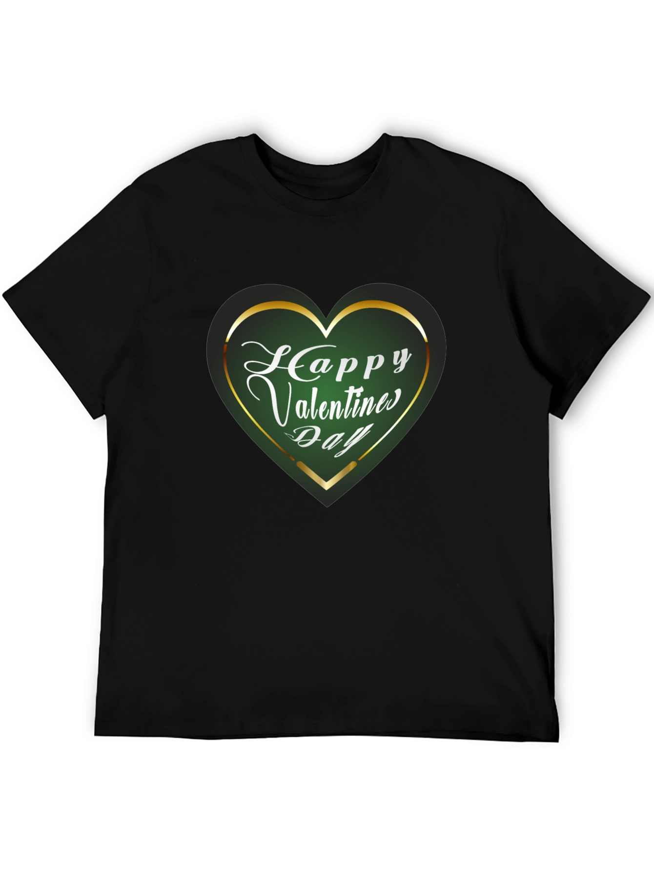 Happy Valentines Day Heart Graphic T-Shirt