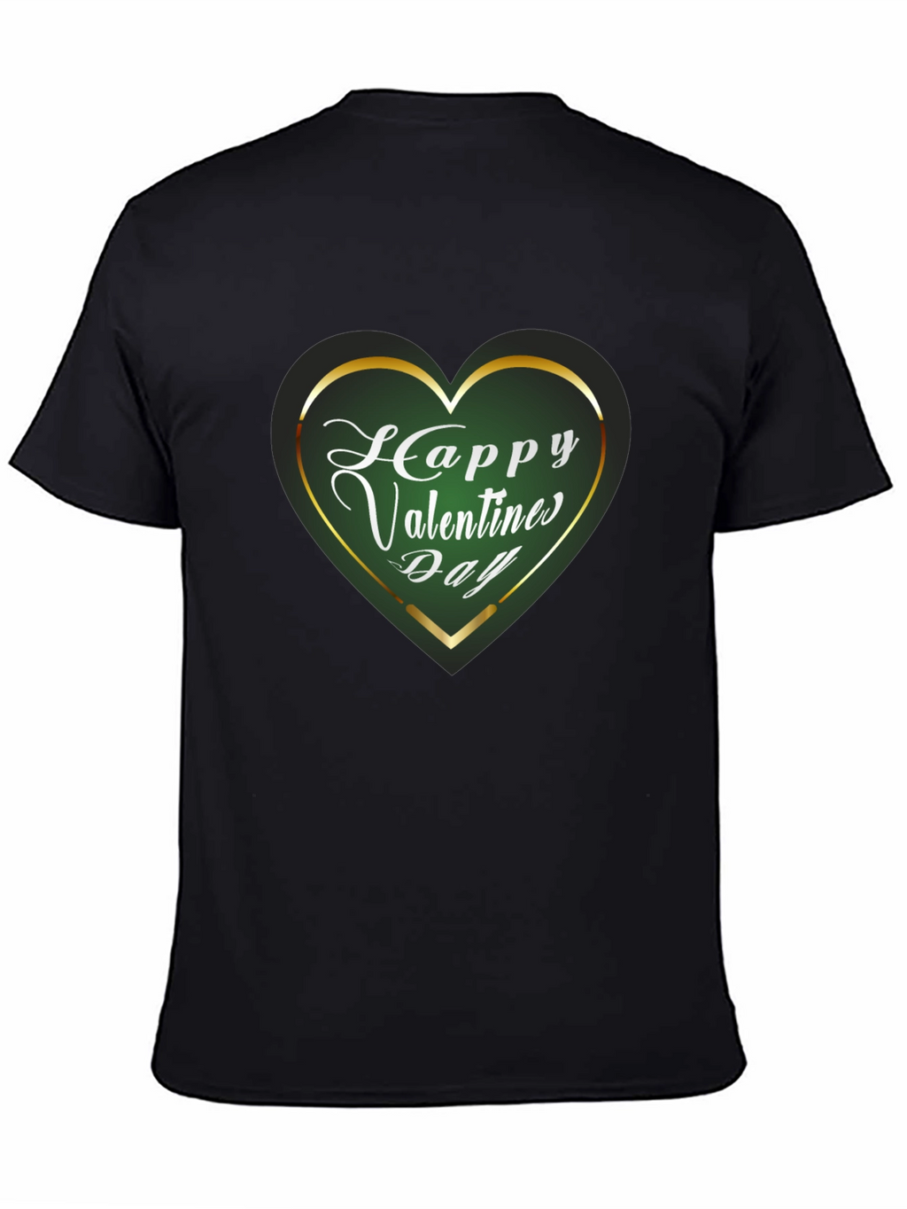 Happy Valentines Day Heart Graphic T-Shirt