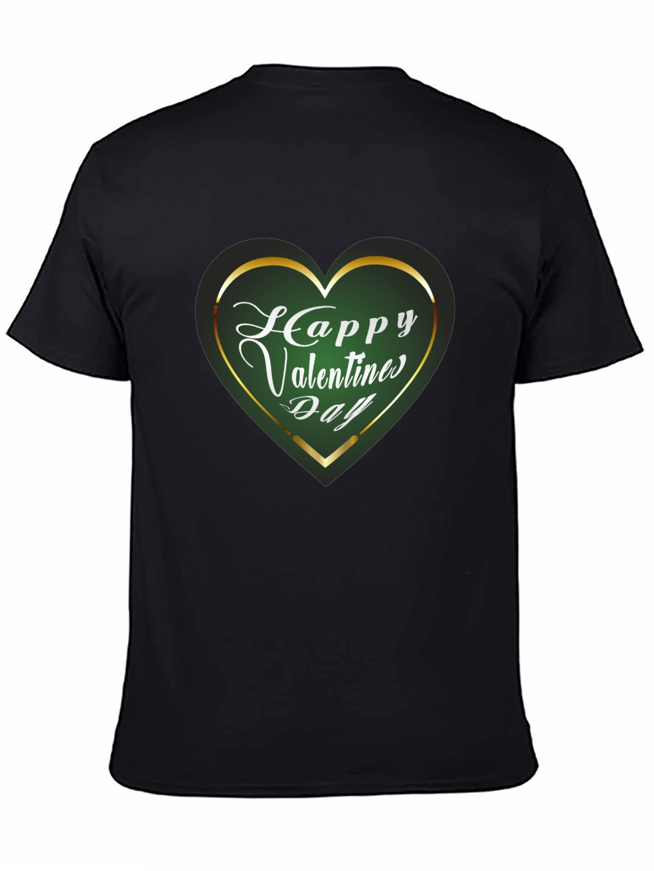 Happy Valentines Day Heart Graphic T-Shirt